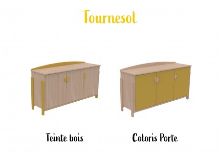 Meuble bas 3 portes k'briol